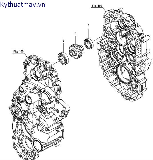 Trục truyền động di chuyển số 1